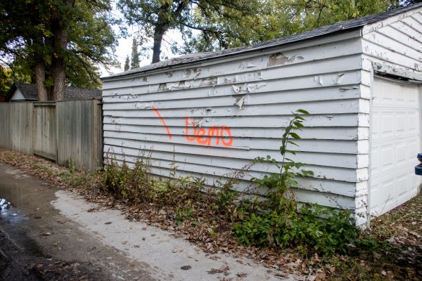 Garage Deconstruction