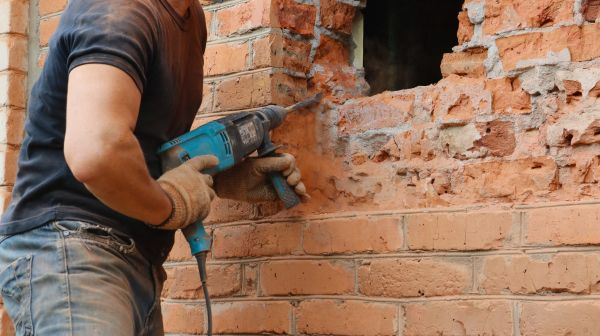 Brick Siding Removal
